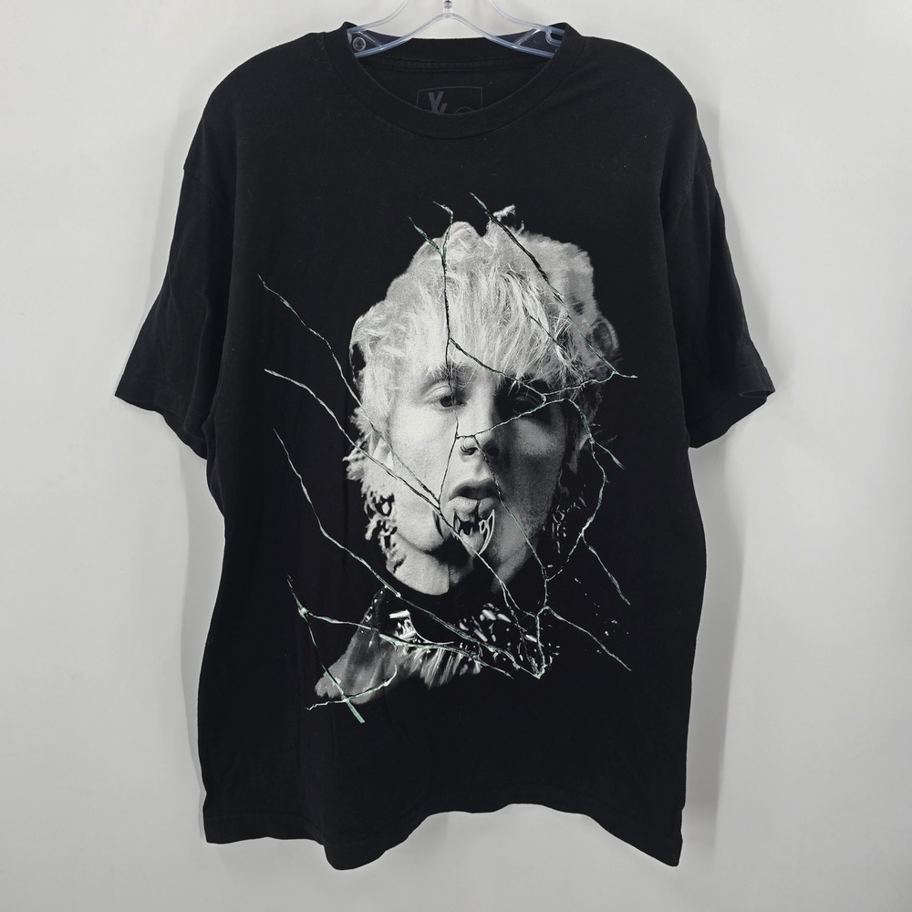 Machine Gun Kelly Mainstream Sellout Graphic T-Shirt Mens Large Black XX Tour